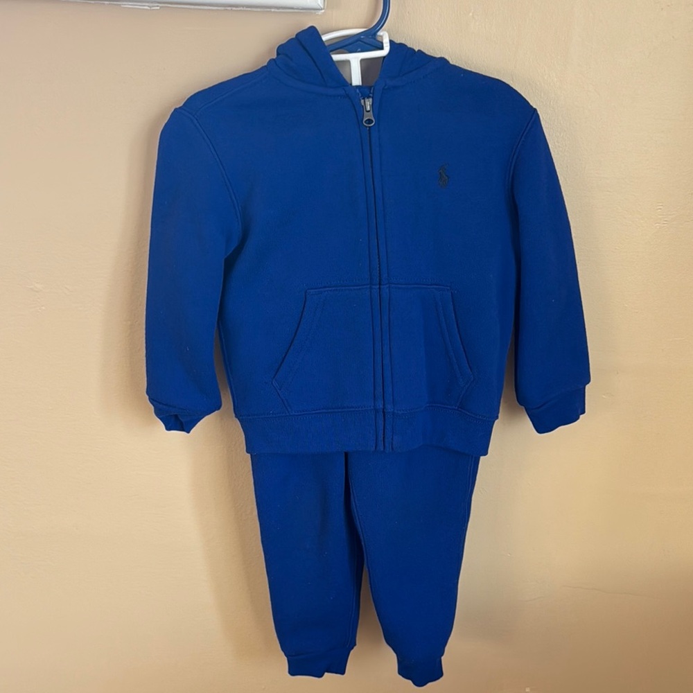Ralph Lauren blue sweatsuit baby boy 24M